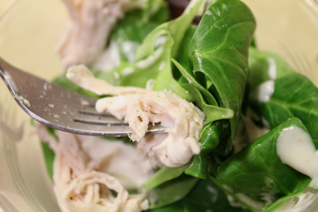 Instant Pot Chicken Caesar Salad