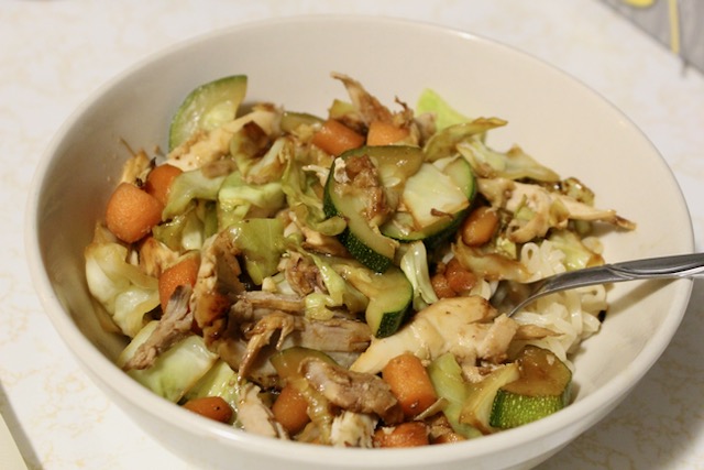 30 Minute Weeknight Chicken Ramen Stir Fry