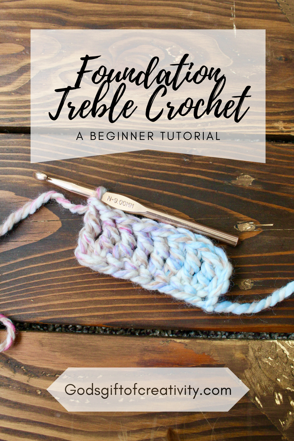 Foundation Treble Crochet: A Beginner Tutorial